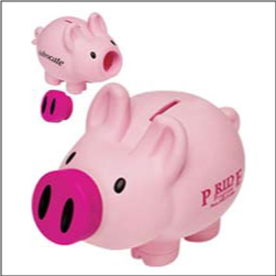 Custom Printed Piggy Bank
