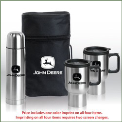 Imprinted Mugs and Thermos Set