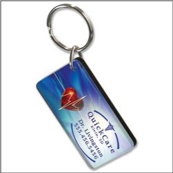 Imprinted Keychain Tags