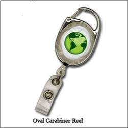 Imprinted Carabiner Reel