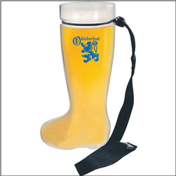 Imprinted German Beer Boot