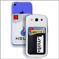 Imprinted Smart Phone Card Holder