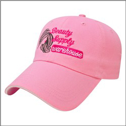 Order Imprinted Pink Hats