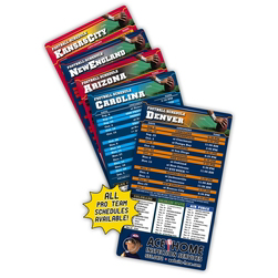 Custom Sport Magnet Schedules