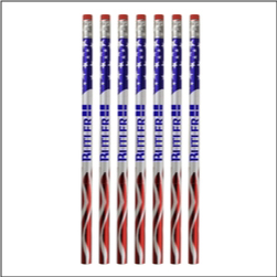 Custom Patriotic Pencils